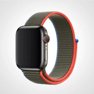 Olive Fusion Split Sport Loop 40 / 41 MM Apple Watch